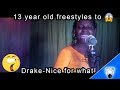 Tynee Bee Freestyles To Drake Nice For What
