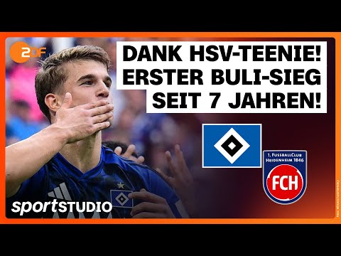 Hamburger SV – 1. FC Heidenheim | Bundesliga, 4. Spieltag 2025/26 | sportstudio