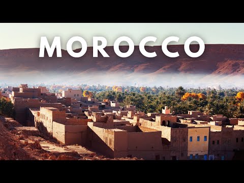 Morocco 🇲🇦 in 4k ULTRA HD HDR - Flying over Morocco (60 FPS)
