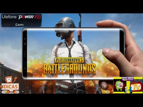 PUBG Battlegrounds MOBILE no Ulefone Power 3S - Fiz o Teste com Game Android