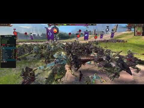 Total War: Warhammer 3 Ranked Battles - Dark elves vs Lizardmen Domination