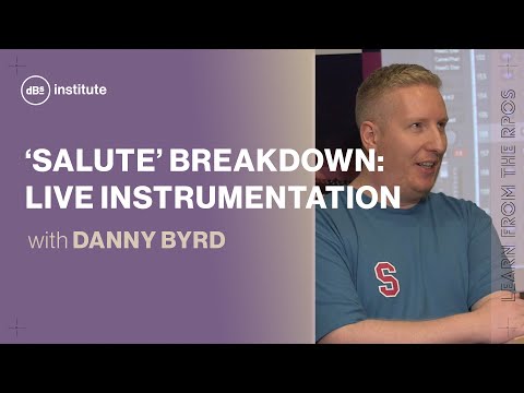 Danny Byrd 'Salute' track breakdown | Recording and mixing live instrumentation
