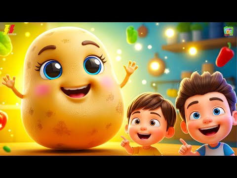 Aalu Bola Mujh Ko Khalo - New Telugu Rhyme For Kids | Popular Funny Telugu Vegetable Rhyme for Kids
