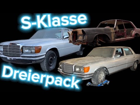 Huber`s Garage - Scheunenfund - S-Klasse im 3er Pack #1