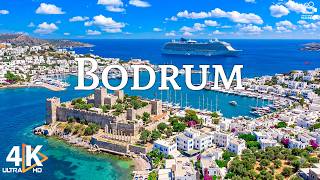 BODRUM 4K 🌊 Discover Turquoise Bays, White Villages & Aegean Coast Bea