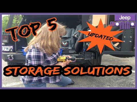 Top 5 Jeep Wrangler Storage Solutions (New & Updated Ideas)