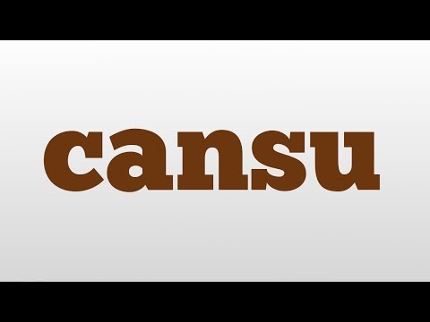 cansu meaning and pronunciation