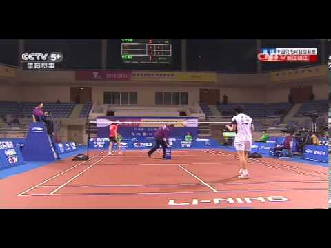 【2013～2014China badminton league】 Match 4 WS Liao ning VS Zhe jiang