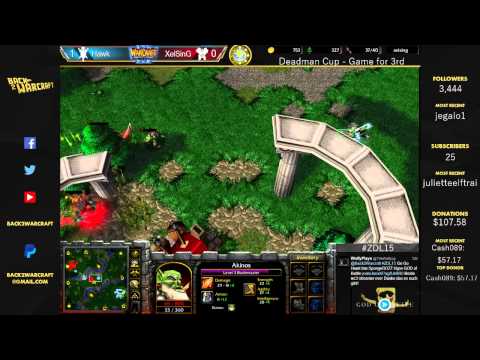 [ENG] Deadman Cup #2 - [H] Hawk vs. XelSinG [O] - Game for 3rd G2