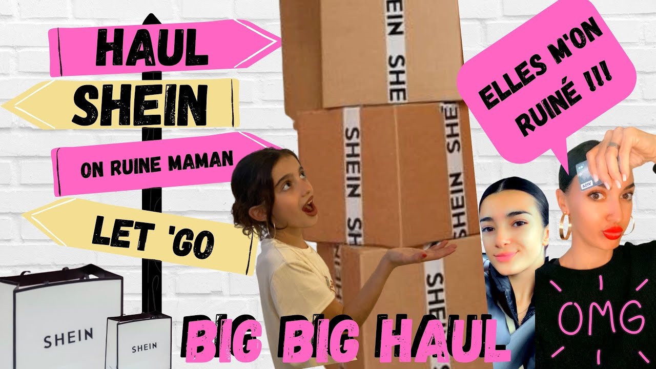 BIG HAUL SHEIN 2022🛍ON A DEVALISÉ SHEIN ET ON À RUINÉ MAMAN (on à trouvé des pépites omg)