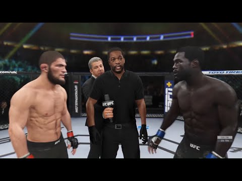 Khabib vs. Jared Cannonier - EA Sports UFC 4