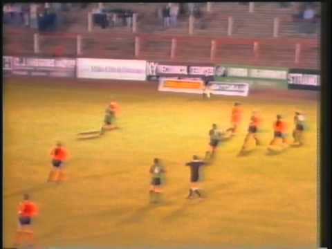 1989 September 12 Glentoran Northern Ireland 1 Dundee United Scotland 3 UEFA Cup