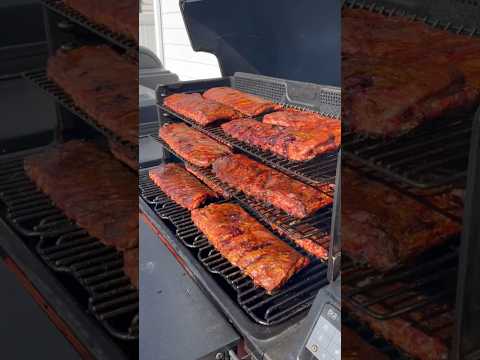 How to smoke pork spare ribs / st louis style ribs #porkribs #spareribs #bbqribs #bbq