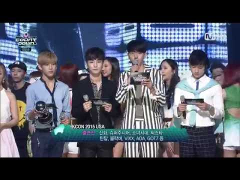 [HD] 150625 Junior & BamBam (GOT7) MC Cut @ M! Countdown