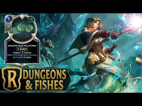 Dungeons & Fishes - Nami & Twisted Fate Deck - Legends of Runeterra Worldwalker Gameplay