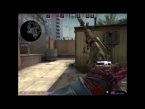 CSGO POV 9z dgt (28/18) vs Movistar Riders (overpass) @ ESL Challenger February 2022