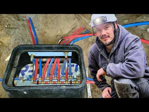 Re-Plumbing My Cabin with 3/4" PEX-B & SharkBites