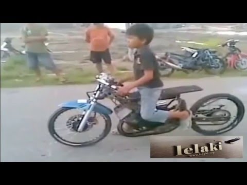 Anak SD Balapan Drag Keren Banget, Berani Lawan?