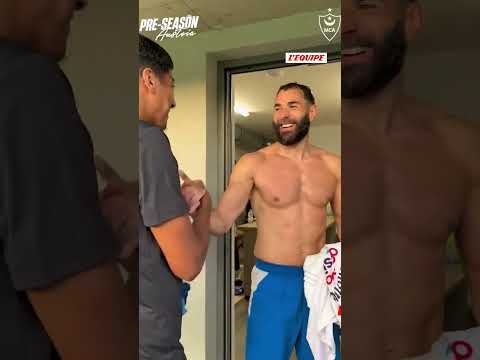 🇩🇿 Quand Karim Benzema demande son maillot au joueur du MC Alger, ça peut surprendre #algerie