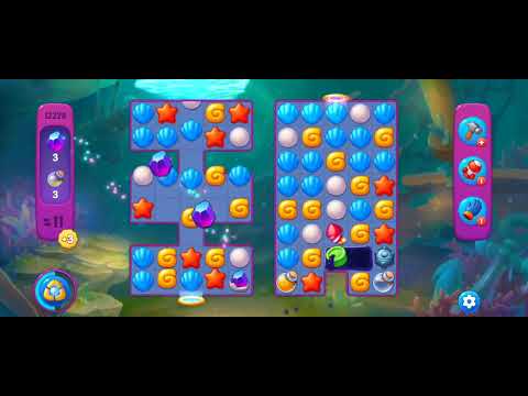 Fishdom Super Hard Level 12228 (with full seashell and timed double bomb booster) @choraelmin