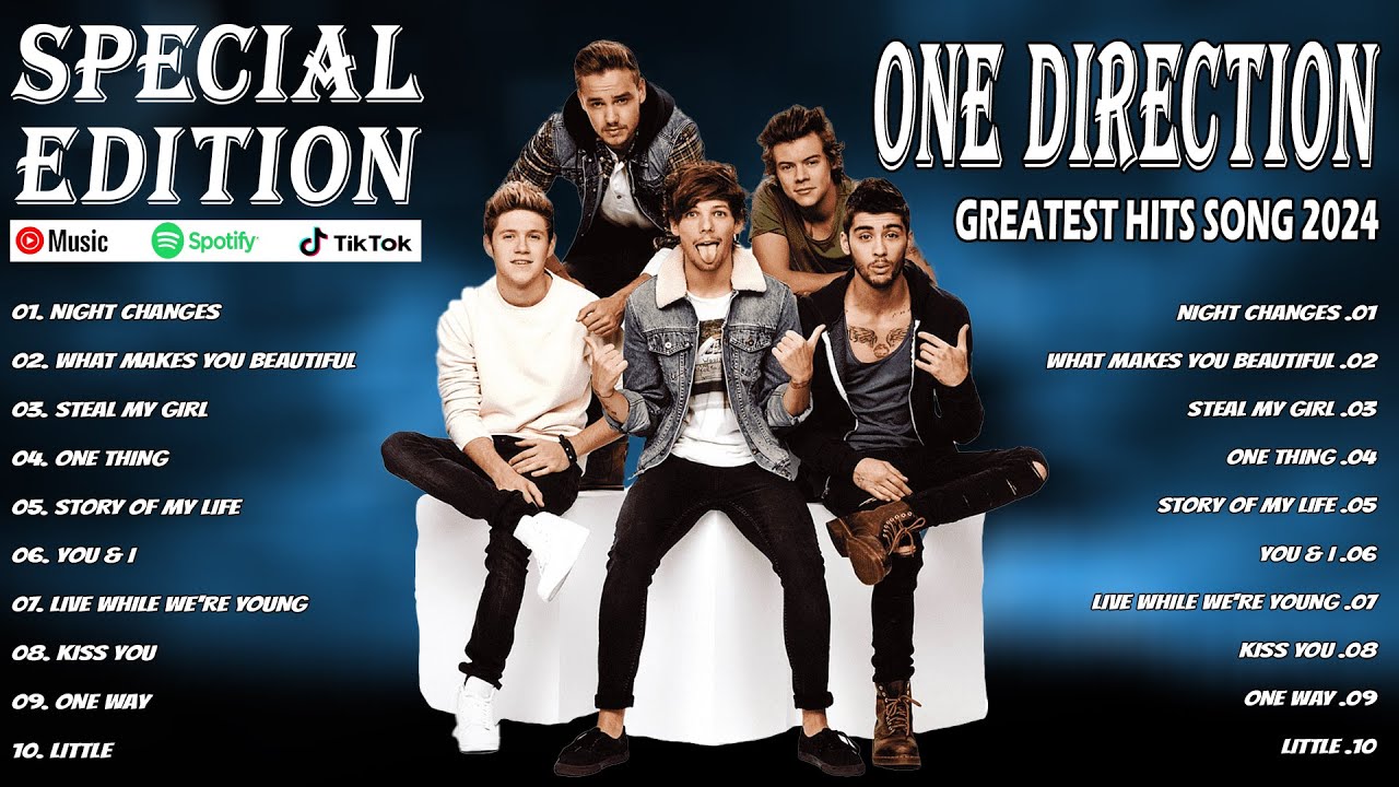 One Direction Best Songs Collection Playlist 2024 (Lyrics) - One Direction Greatest Hits Full Album