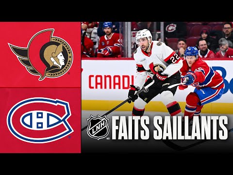 Sénateurs vs Canadiens | Faits saillants