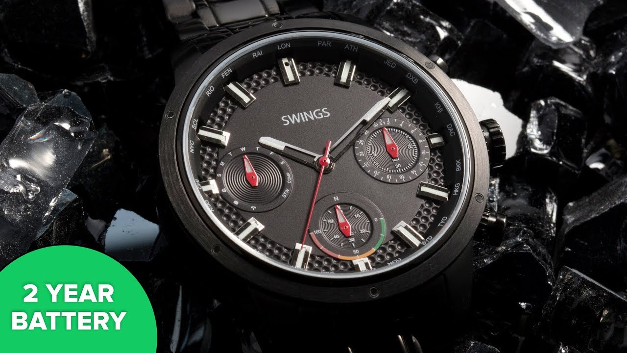 SWINGS Sports Hybrid Smartwatch // SW007201702 video thumbnail