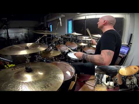 Buried Realm - "Poison Palace" one take drum cam