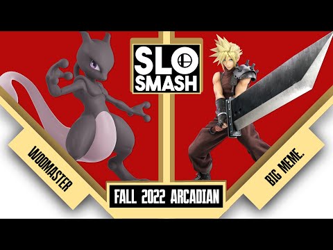 Fall 2022 Arcadian - Winners Finals - Woomaster (Mewtwo) vs Big meme. (Cloud)
