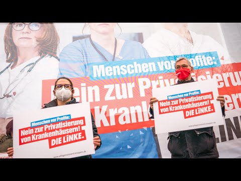 Menschen vor Profite: Nein zur Privatisierung von Krankenhäusern!