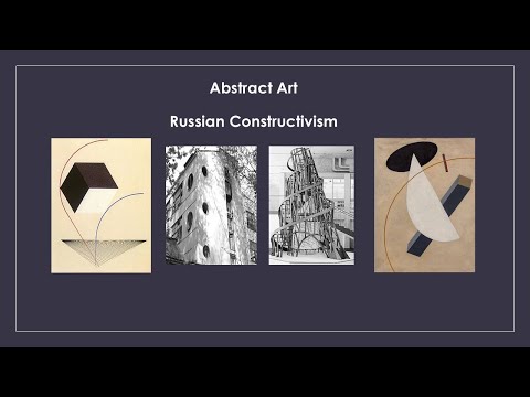 Russian Constructivism, 20th century