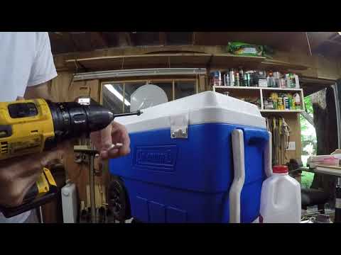 Coleman cooler hinge repair ( fast and easy )