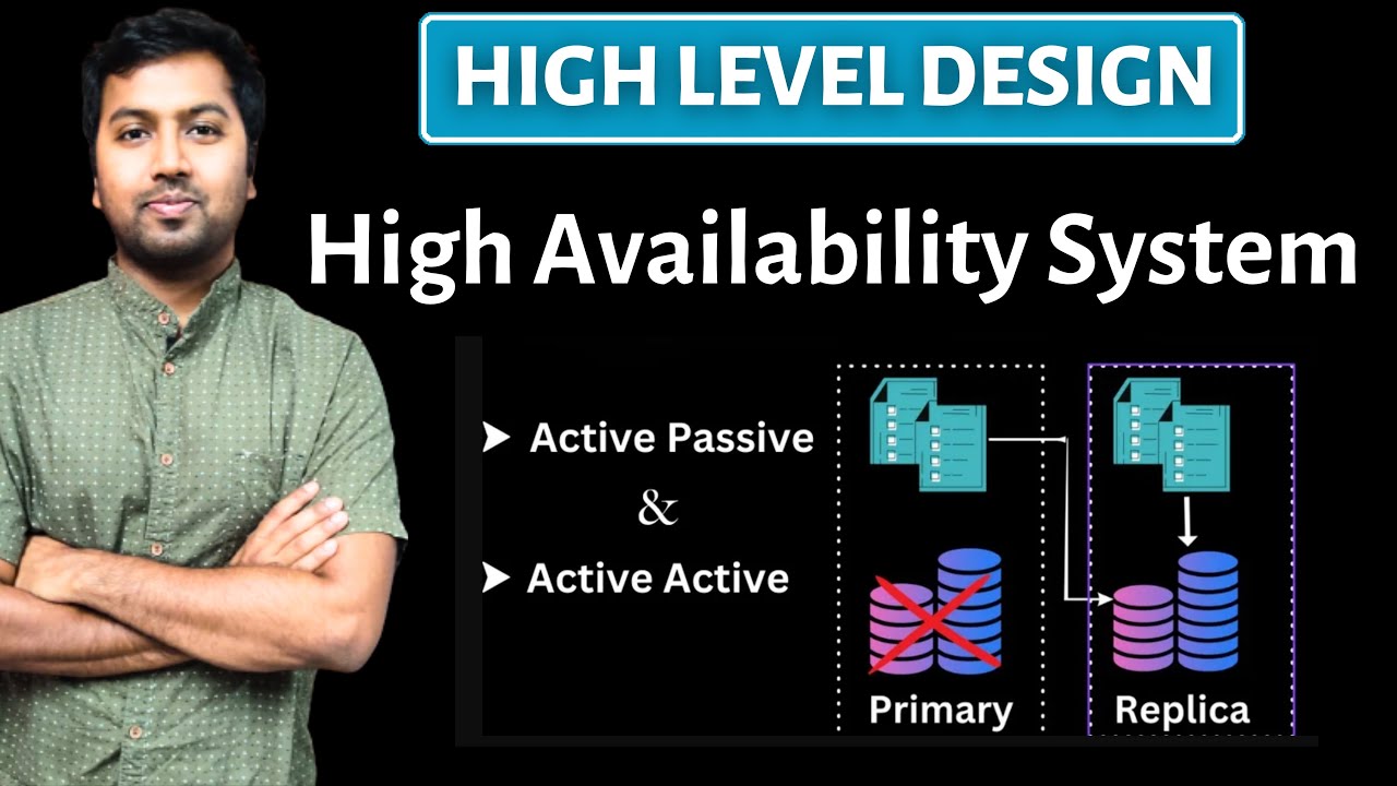 15. Design High Availability & Resilience System, HLD | Active Passive & Active Active Architecture