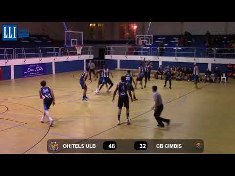 Liga EBA 2017/18 J13 Grupo DB OH!TELS Unión Linense Baloncesto - DKV San Fernando 2ª Parte (82-56)