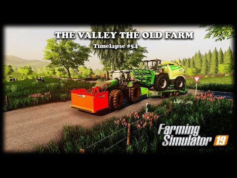 New forage harvester, making over 500.000l corn silage | The Valley The Old Farm |FS19 Timelapse #54