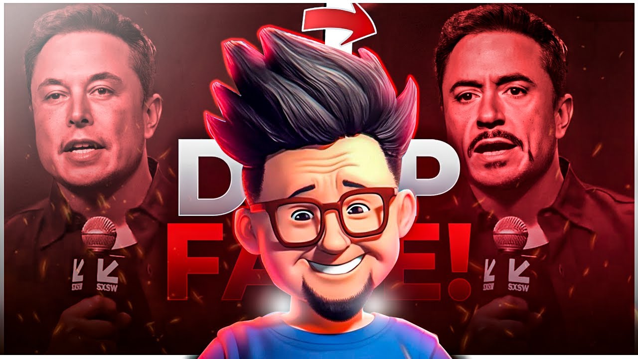 Técnica DEEPFAKE usando o celular