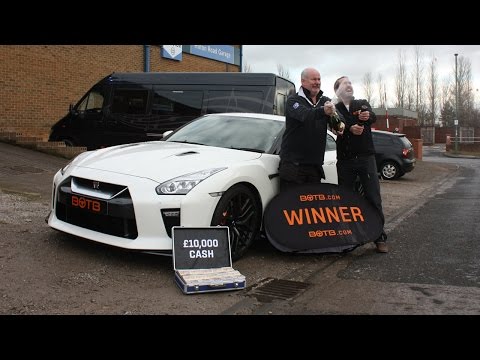 Winner! Week 1 2017 - Nissan GT-R plus £10,000 (Jan 2nd 2017 - Jan 8th 2017)