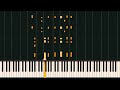 Dr John - Come Rain or Come Shine- Synthesia Piano Tutorial