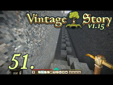 Digging the Andesite Quarry - Let's Play Vintage Story 1.15 Part 51