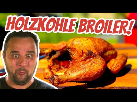 🔥🍗🐔 BROILER GRILL CHICKEN from the CHARCOAL GRILL without a rotisserie --- Klaus grills