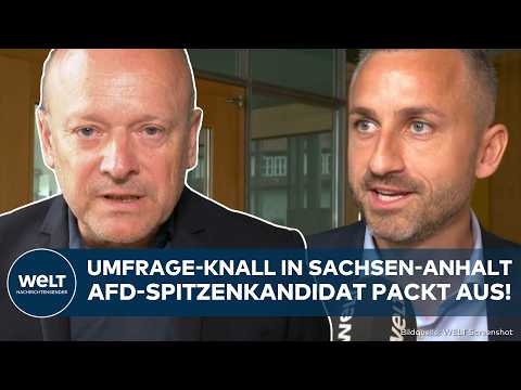 Video Thumbnail: SACHSEN-ANHALT: Spitzenkandidat der AfD packt aus! Ulrich Siegmund äußert sich zum Umfrage-Rekord