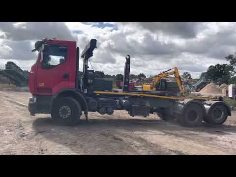 2012 Renault Premium Lander 460 6x2 Rear Lift Hook Loader, Entered into Auction