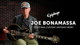 Introducing the Epiphone Joe Bonamassa 59 Les Paul Custom