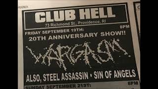 WARGASM - Bullets and Blades (live) Club Hell, Providence RI 9/19/2008 (audio only)