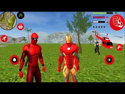 Iron Man Vegas Crime City Simulator #3 - Military Tank Ride - Android Gameplay.