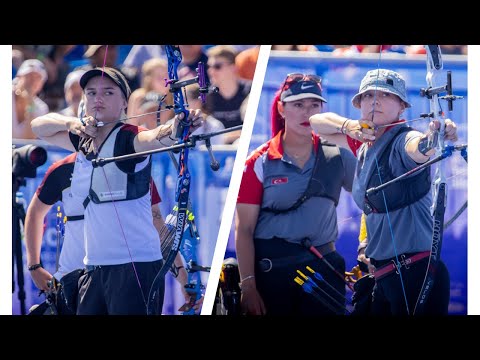 Germany v Turkey – recurve women team gold | Munich 2022 European Championships
