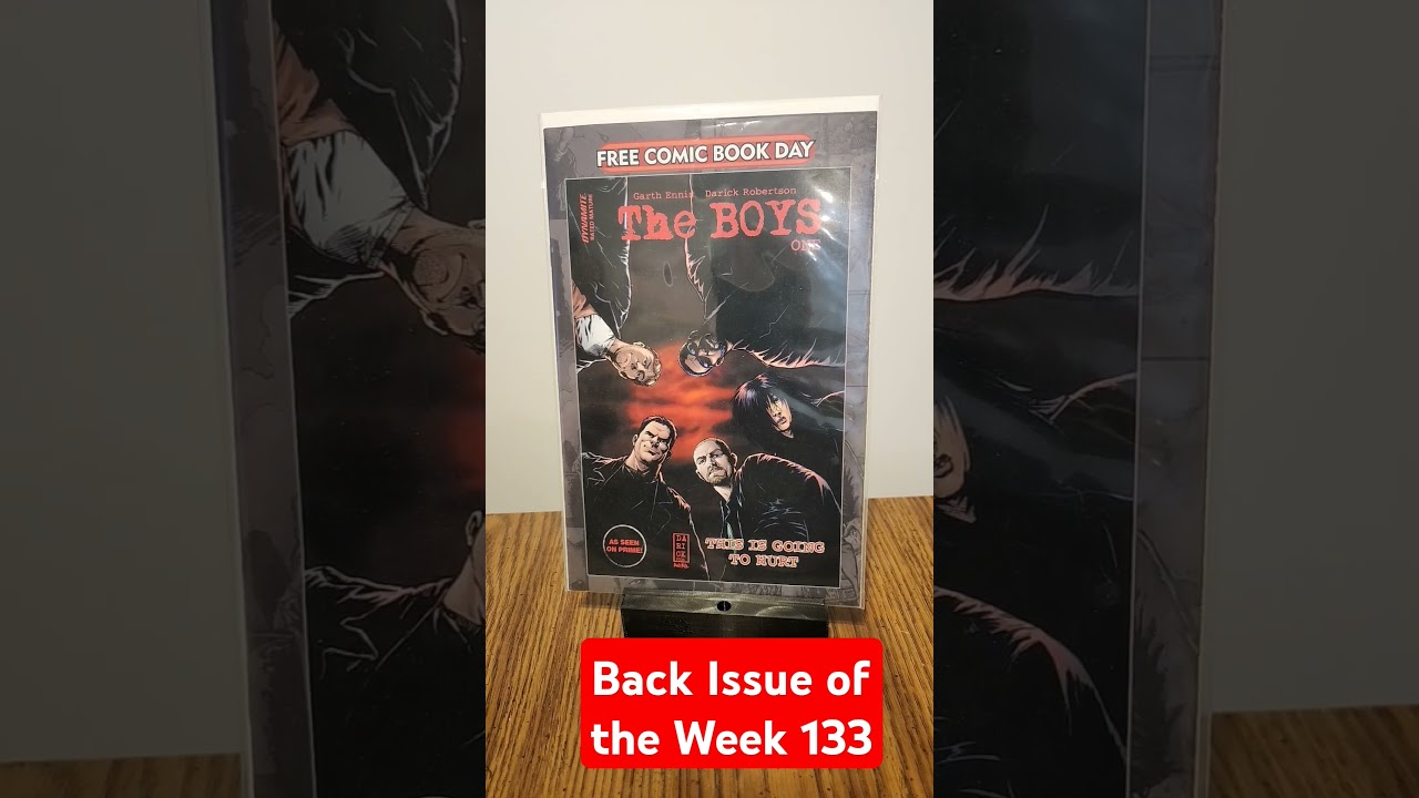 Back Issue of the Week 133 #shorts #theboys #theboysamazon #theboys4 #comicbooks #freecomicbookday