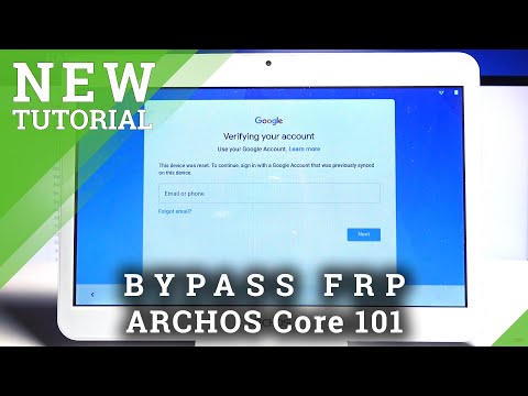 How to Bypass Google Verification in ARCHOS Core 101 3G – Unlock FRP | Remove Google Lock