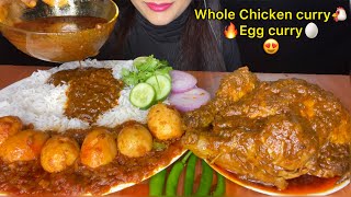 Download lagu ASMR EATING CHICKEN CURRY WHOLE CHICKEN CURRY EGG ... mp3