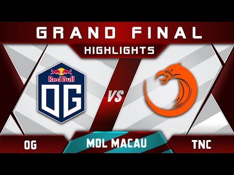 OG vs TNC Grand Final MDL Macau 2017 Minor Highlights Dota 2